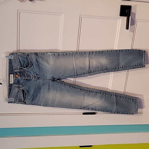 Madewell Denim - Madewell high rise crop button fly jeans size 25